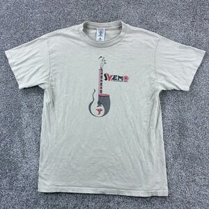 Vintage Jyemo Club Shirt Mens Large‎ Beige Latin Rhythm Reggae Rock Music Band